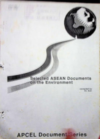 Image of SELECTED ASEAN DOCUMENT ON THE ENVIRONMENT : ISSUE NO.1, JULY 1996