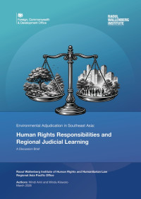 Image of Environmental Adjudication in Southeast Asia: Human Rights Responsibilities and Regional Judicial Learning